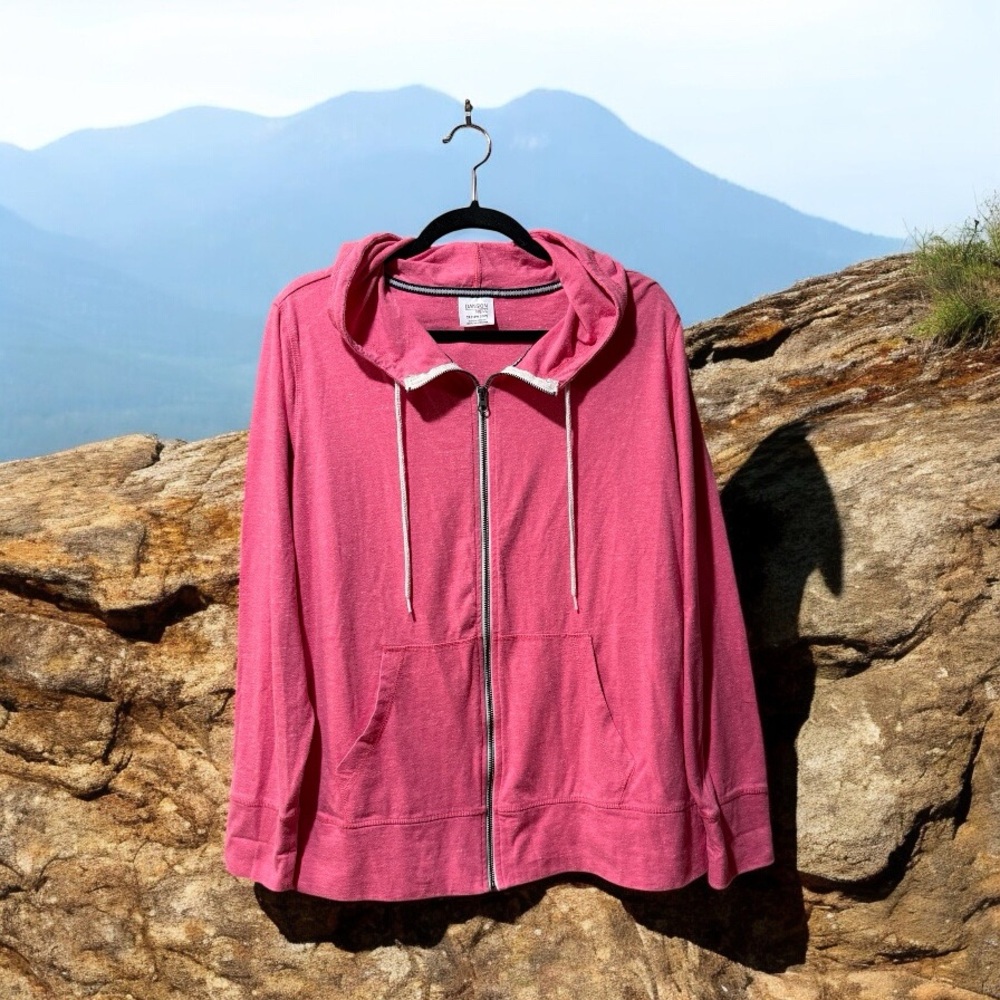 Danskin Now Pink Zip-Up Hoodie